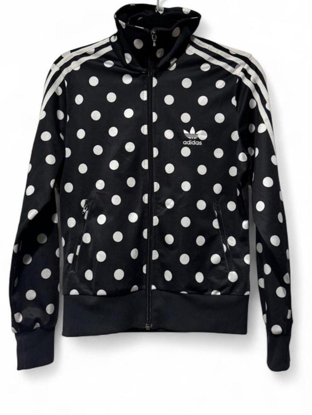 Rare polka dot adidas track jacket